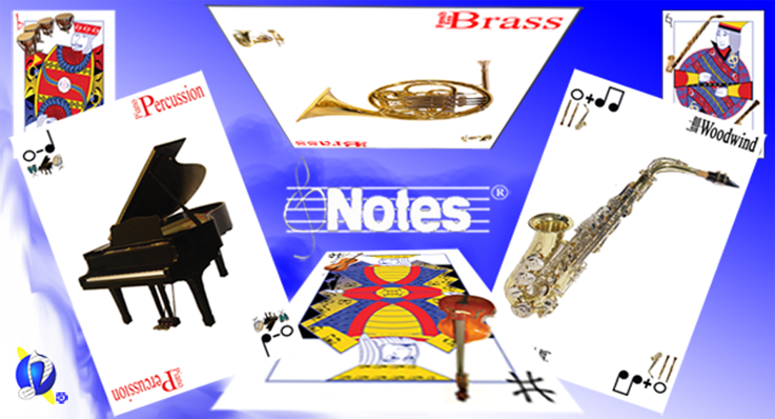 Music-card-game-playing-stem-game-piano-french-horn-whole-note-eighth-notes-addition-subtraction-saxophone